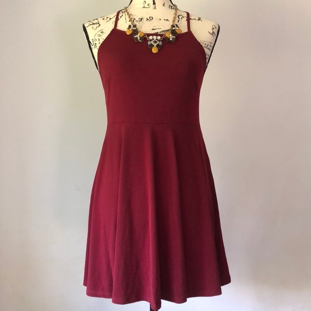 Forever 21 Open Back Dress